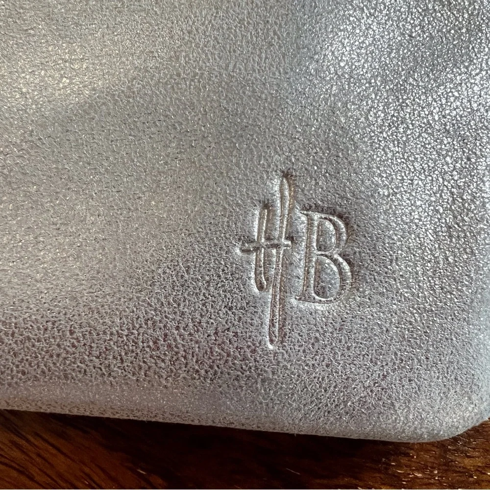 HButler Gold Suede Mighty Purse Wristlet (w/ built-in phone charging battery) - Picture 10 of 11